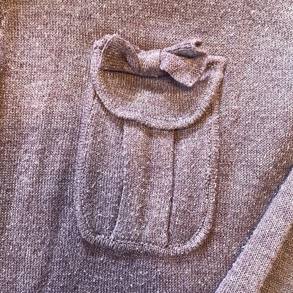 Silver Jeans Purple Cardigan with pocket and shoulder detailing - Picture 2 of 7